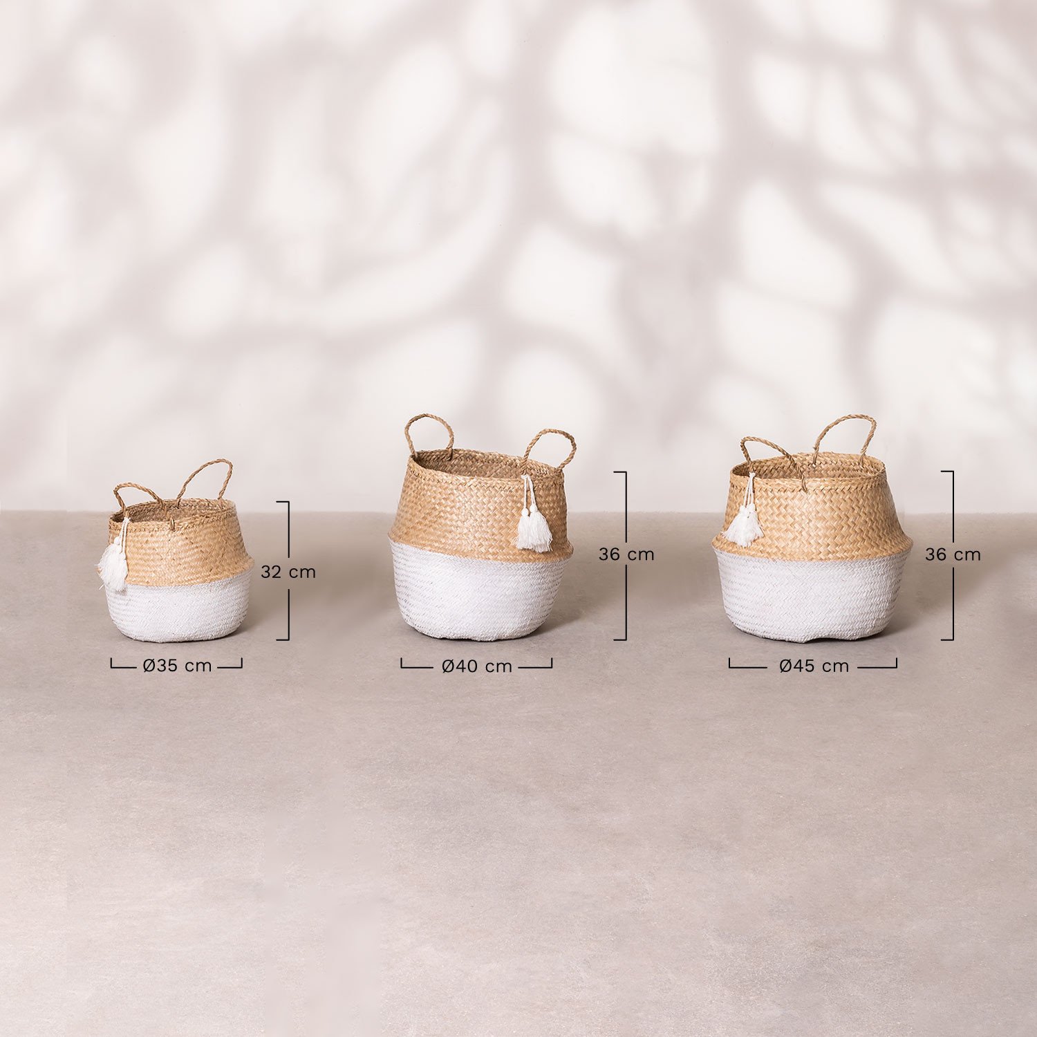 Designer Basket Kahs Borl, MEASURES