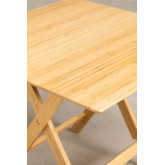 Foldable Bamboo Side Table (65 x 65 cm) Keler , thumbnail image 6