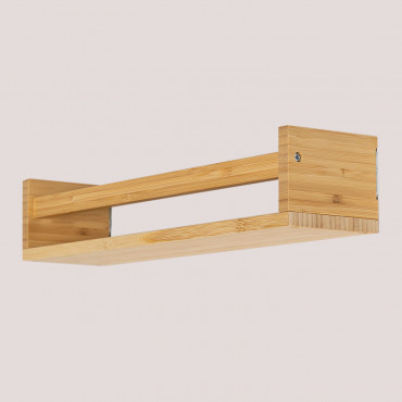 Bamboo Floating Shelf Tanno Natural - Sklum