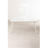 Outdoor Table in Glass & Aluminum Arhiza (160x90 cm) , thumbnail image 4
