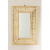 Rectangular Wooden Wall Mirror (60 x 40 cm) Frey, thumbnail image 3