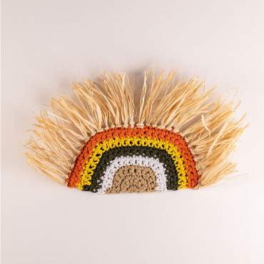 Decorative Rug Zulu Kids Rainbow - Sklum