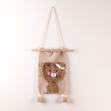 Zambia Kids Decorative Tapestry Lion - Sklum