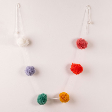 Decorative Garland Ponpo Kids B - Sklum