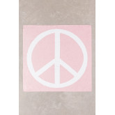 Cotton Fabric Tapestry Peace & Love , thumbnail image 2