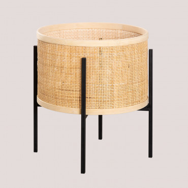 Rattan Plant Pot Daek Brown Natural - Sklum