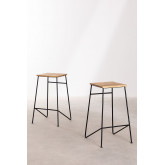 High Stool in Metal Strox, thumbnail image 6