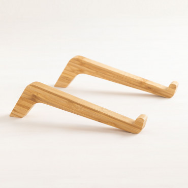 Ukara Bamboo Laptop Stand Natural - Sklum