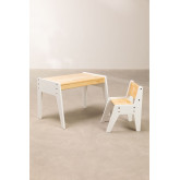 Wooden Table & Chair Set Blaby Kids , thumbnail image 4