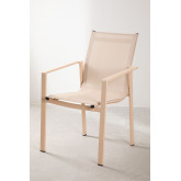 Set of 4 Eika Outdoor Chairs &  Extendable Outdoor Table (90cm -180cm) Starmi, thumbnail image 6