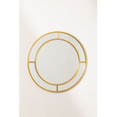 Round Wall Mirror in Metal Inys, thumbnail image 3