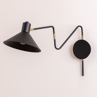 Lizz Wall Light Black - Sklum