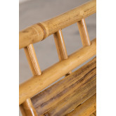 Yakku Style Bamboo Folding Dining Chair, thumbnail image 6