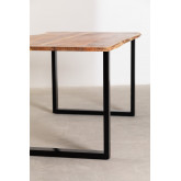  Recycled Wood Rectangular Dining Table (180 x 100 cm) Sami, thumbnail image 4