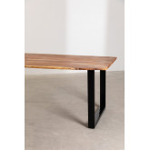  Recycled Wood Rectangular Dining Table (180 x 100 cm) Sami, thumbnail image 3