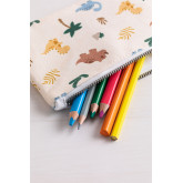 Fabric Pencil Case Dino Party Kids, thumbnail image 3