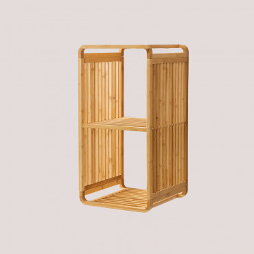 Bamboo Shelf Jonsa 2 Shelves - Sklum
