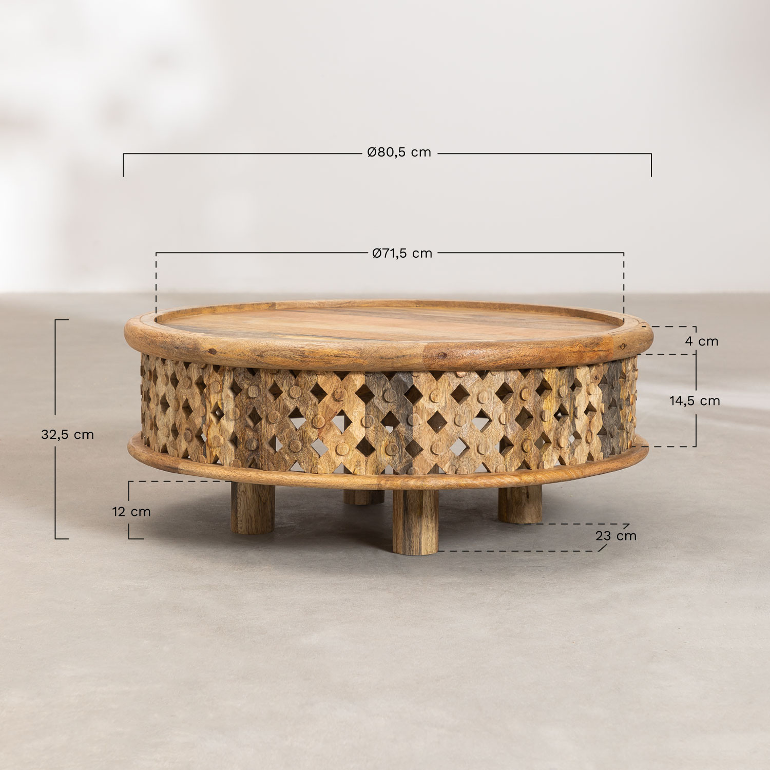 Wooden Coffee Table Riyadh SKLUM