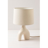Table Lamp in Fabric and Ceramic Mimba Colors, thumbnail image 3