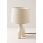 Table Lamp in Fabric and Ceramic Mimba Colors, thumbnail image 5