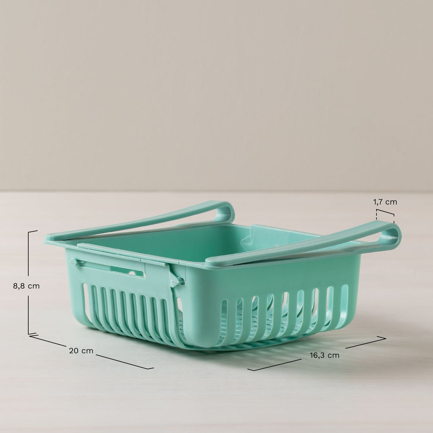 Set of 4 Fridge Organisers Denis , MEASURES