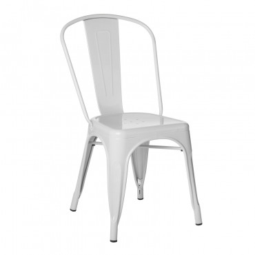 Lix Stackable Chair White - Sklum
