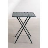Foldable Steel Garden Table (60 x 60 cm) Janti, thumbnail image 3