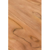 Rectangular Garden Table in Teak Wood (140x80 cm) Sushan, thumbnail image 6