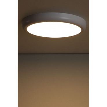 Aluminium Led Ceiling Light Tarik Ø30 Cm Warm White - Sklum
