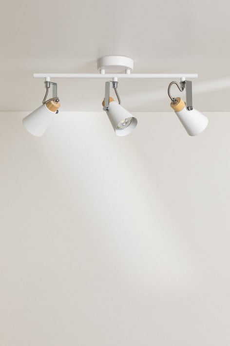 Directional ceiling lamp in Anteia steel