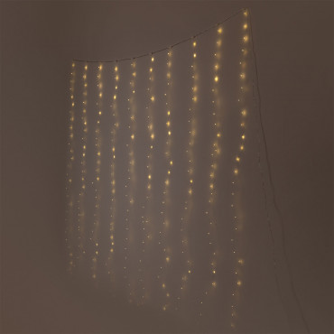 Led Curtain Lights For Garden (6.15 M) Pryss Style 6,15 M - Sklum