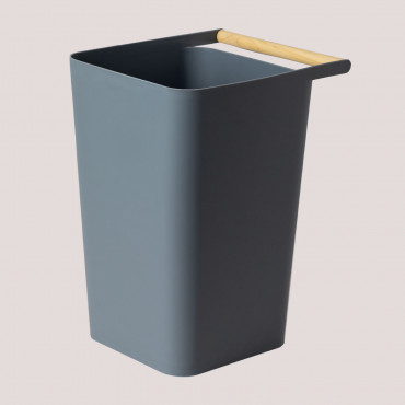 Polypropylene Waste Bin Doria Grey - Sklum