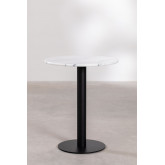 Chack Bar Table in Marble, thumbnail image 1