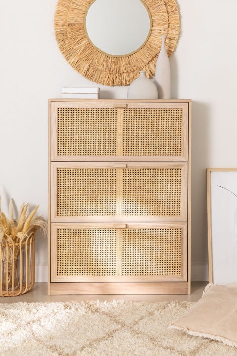 Ralik wooden shoe cabinet