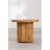 Round Coffee Table in Teak Wood (Ø50 cm) Randall, thumbnail image 3