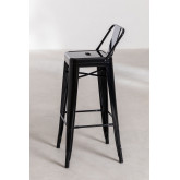 High Steel Stool with Backrest LIX , thumbnail image 2