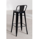 High Steel Stool with Backrest LIX , thumbnail image 3