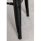 High Steel Stool with Backrest LIX , thumbnail image 6