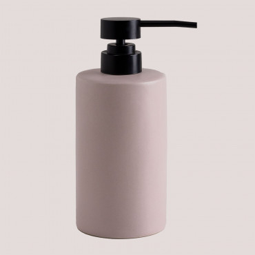 Ceramic Soap Dispenser Holdin Brown Hazelnut - Sklum
