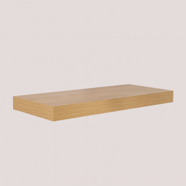 Floating Wall Shelf Jario Natural Wood & ↔︎ 60 Cm - Sklum
