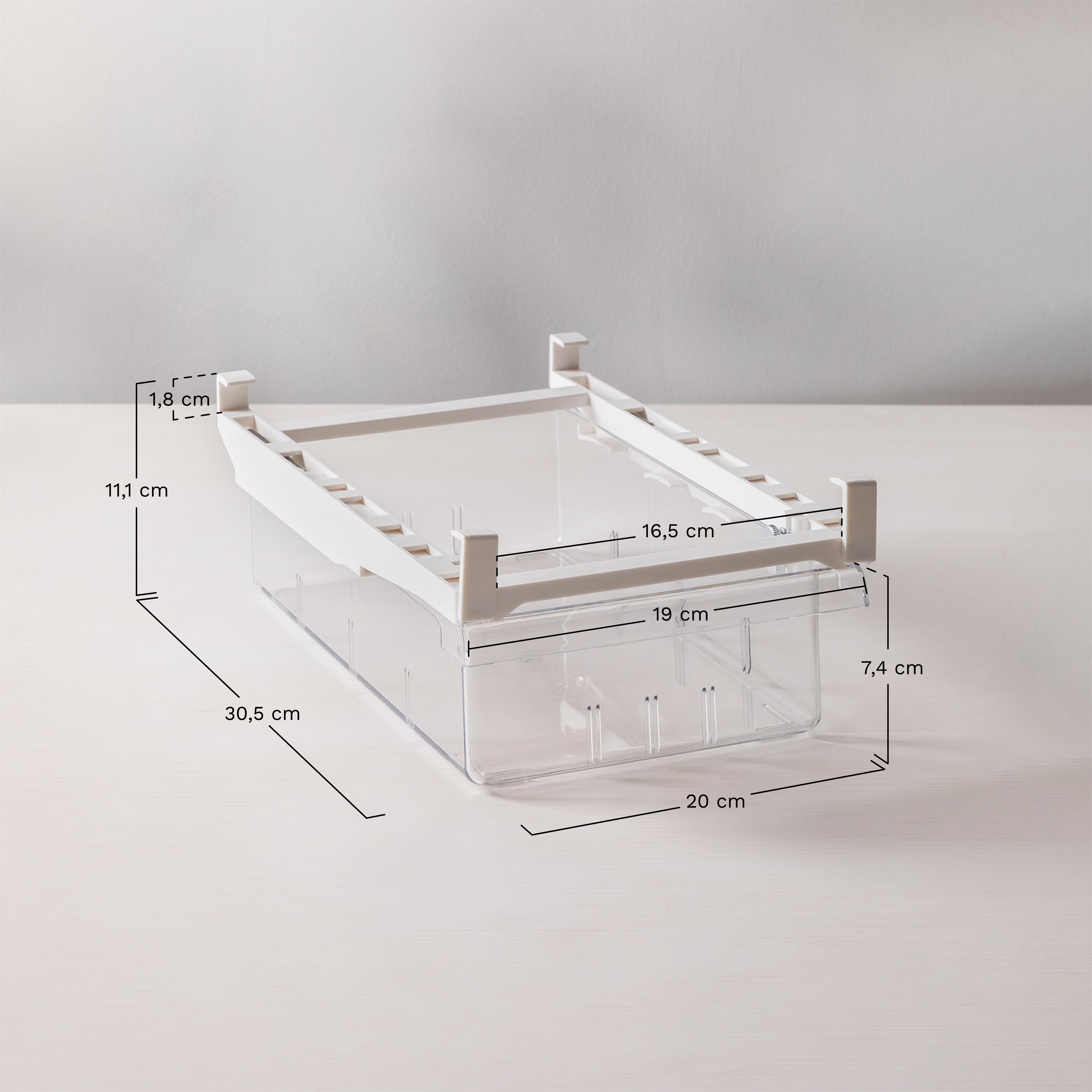 Hanging Fridge Organiser Enjant , MEASURES