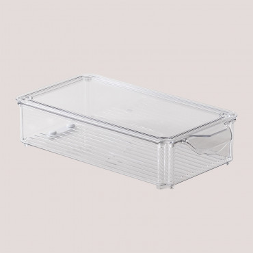 Ixetes Polyethylene Refrigerator Organizer ↑6 Cm & Clear - Sklum