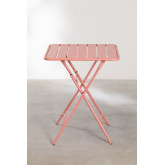 Foldable Steel Garden Table (60 x 60 cm) Janti, thumbnail image 3