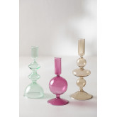 Set of 3 Crystal Candle Holders Nalyna , thumbnail image 2