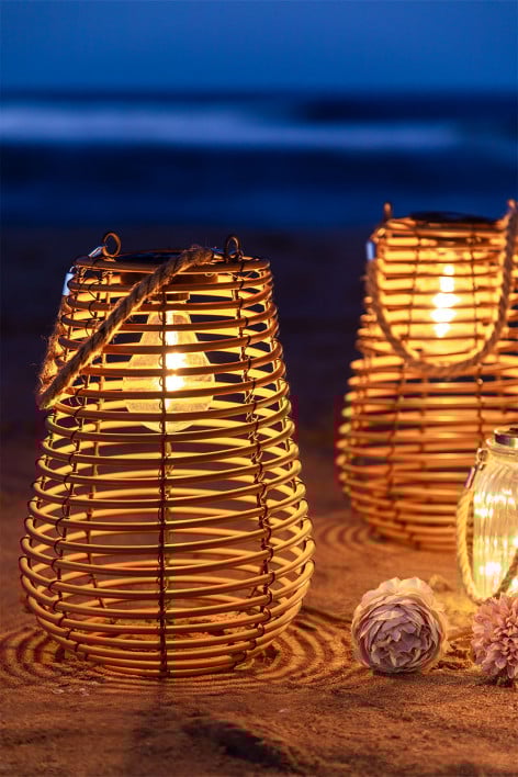 Fenri wireless LED solar table lamp for outdoor use