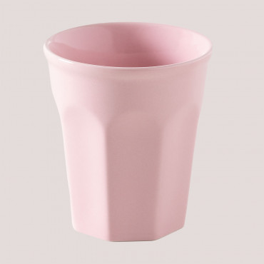 Pack Of 4 Porcelain Glasses 30 Cl Giulin Cotton Candy Rose - Sklum