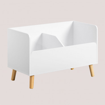 Tom Kids Mdf Toy Box White - Sklum