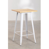 Wood & Steel Square High Table  (60 x 60 cm) LIX, thumbnail image 3