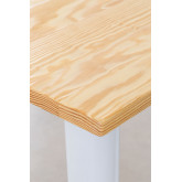 Wood & Steel Square High Table  (60 x 60 cm) LIX, thumbnail image 5