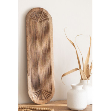 Mango Wood Decorative Tray Barisayri 